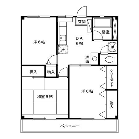 グリーンハイツ 間取り