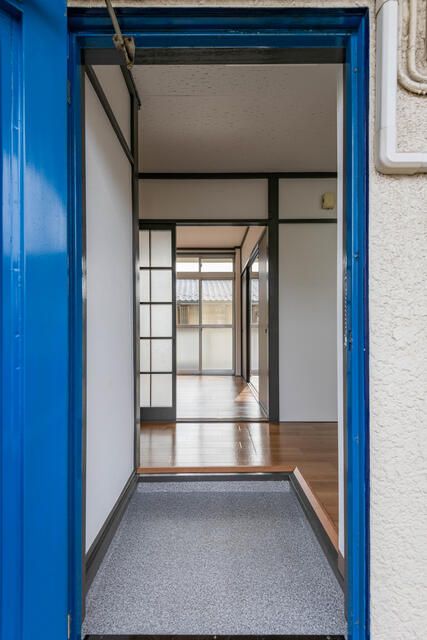 コーポ樫の木 玄関