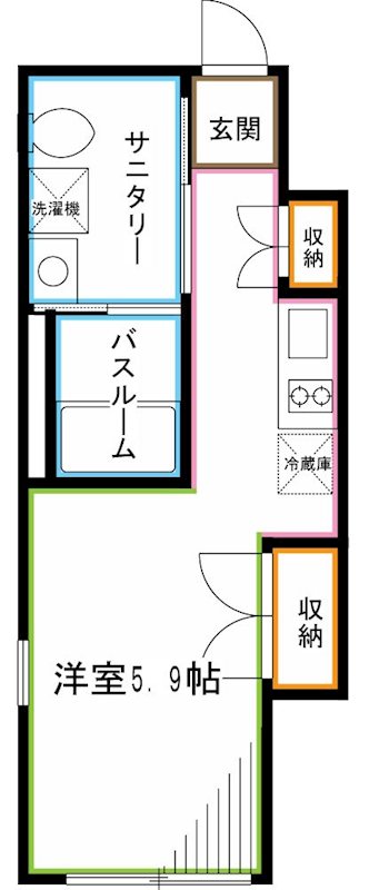 La Perla Ogikubo 間取り