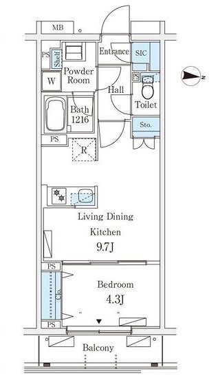 テラス杉並方南町 間取り