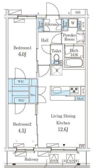 テラス杉並方南町 間取り