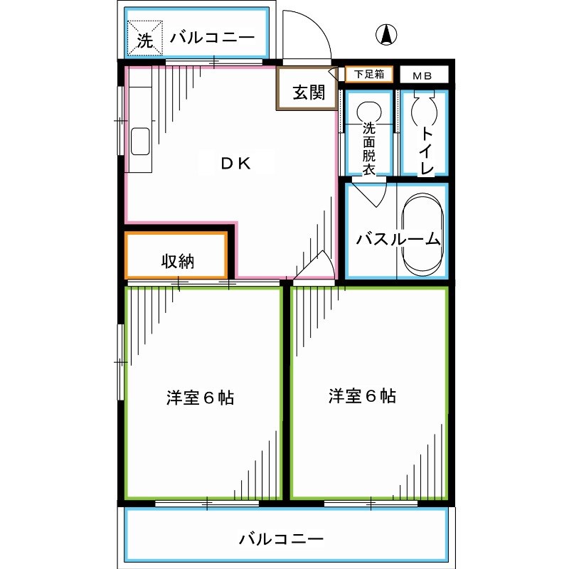 ル・プレジュール 間取り