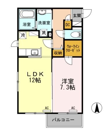 ウェルデンス江古田 間取り