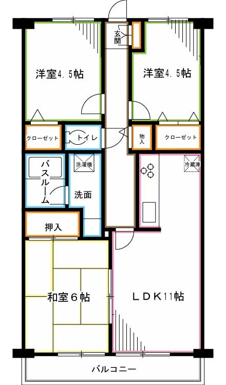 カサベルデ 間取り
