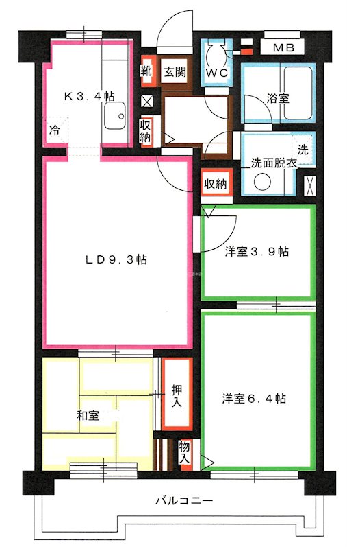 コーボック新小金井 間取り