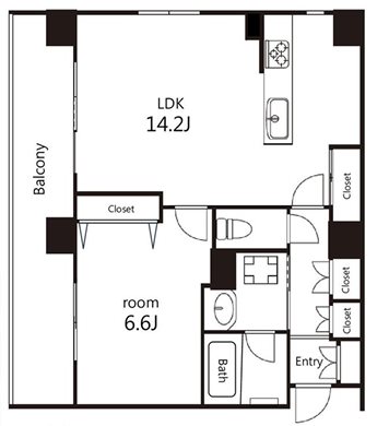 オーパスレジデンス吉祥寺 間取り