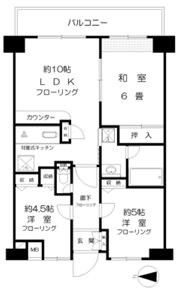 ライベスト武蔵小金井 間取り