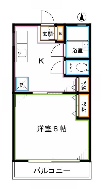 グリーンヒルズ西落合 間取り