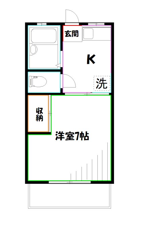 レジデンス高橋 間取り