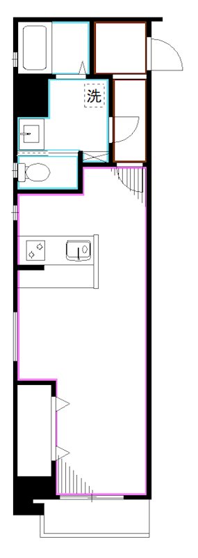 ネルメッツォ国分寺 間取り図