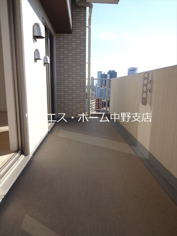 アイルズ東中野  ベランダ