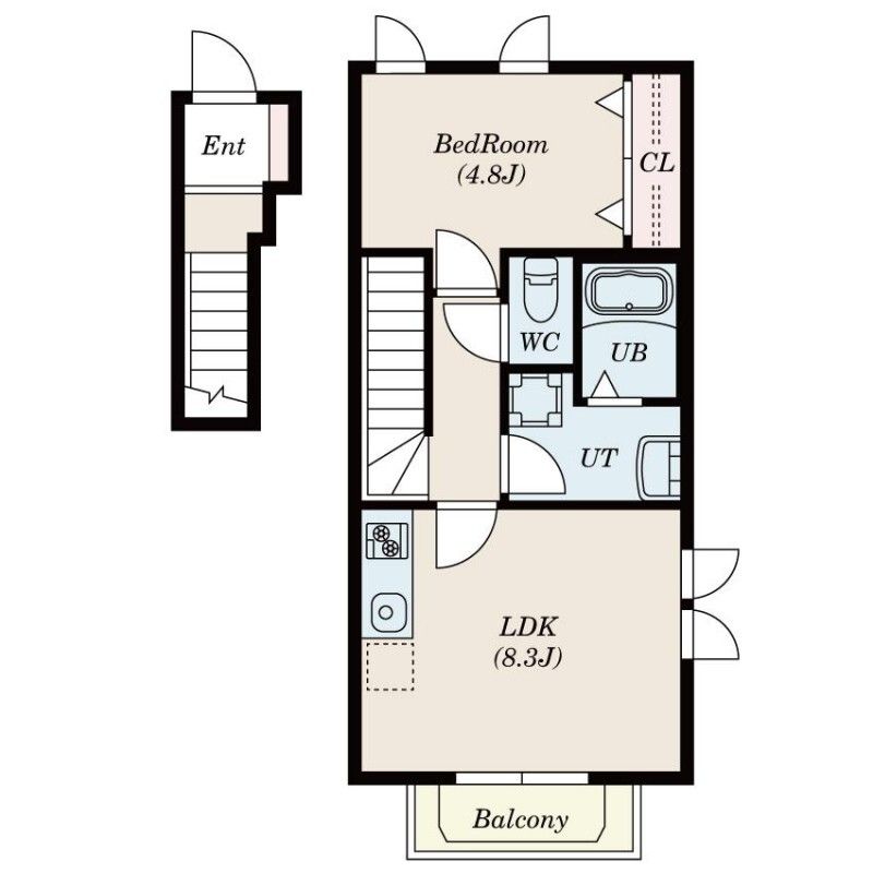 レ・ボザール 間取り