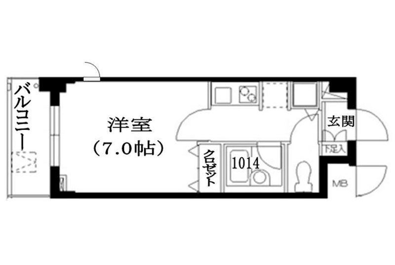 ジョイシティ中野 間取り