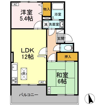 エスポワール東大和 間取り