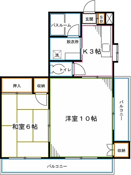 エクセルシオン 間取り