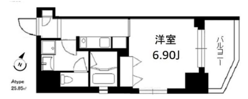ラティエラ中野 間取り