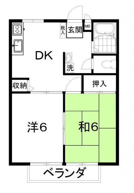 クレールハイム 間取り