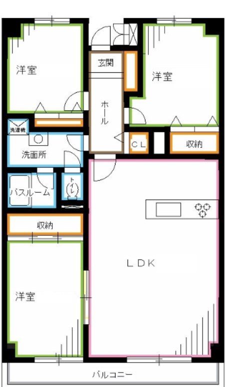 サン・コート井草 間取り