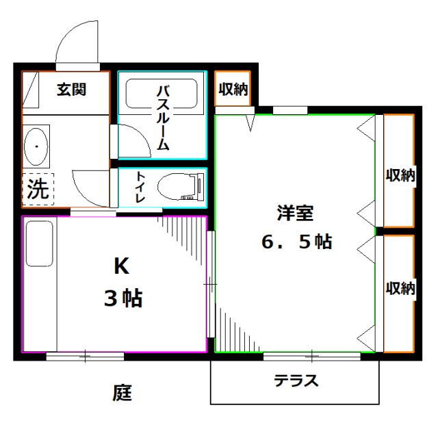 SunFlower（サンフラワー） 間取り