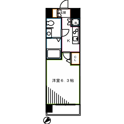 ライズステージ武蔵小金井 間取り