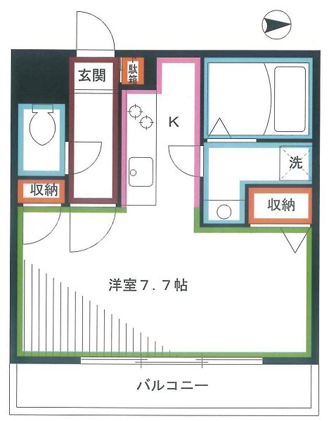 ル・ボワ武蔵境　 間取り
