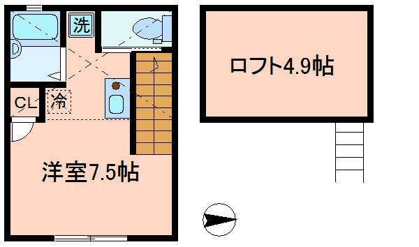 バーミープレイス西国分寺Ⅳ 間取り図