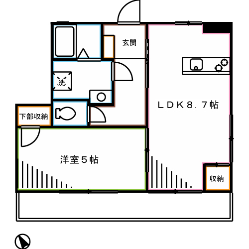 クレール 間取り