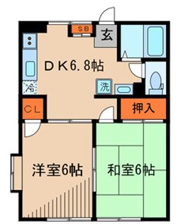 テラスシャルマン 間取り