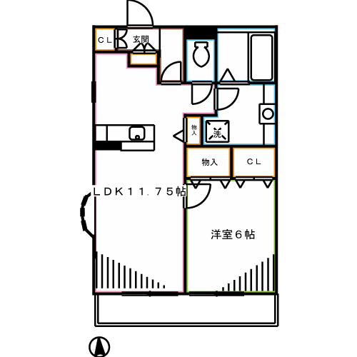 エレフセリア 間取り