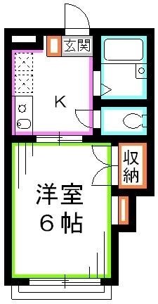 シャルム御殿山 間取り