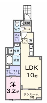 ヒカルサ西東京向台イースト 間取り