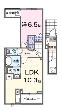 ヒカルサ西東京向台イースト 間取り
