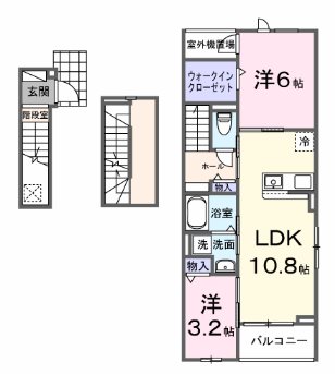 ヒカルサ西東京向台イースト 間取り
