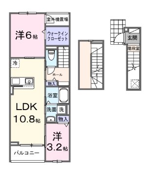 ヒカルサ西東京向台イースト 間取り