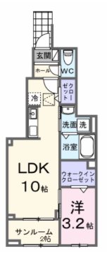 LA・OHANA 田無 間取り
