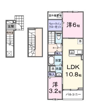 LA・OHANA 田無 間取り