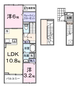 LA・OHANA 田無 間取り