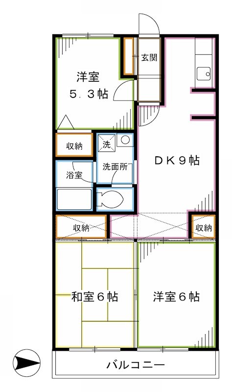 カーサ エミネンス 間取り
