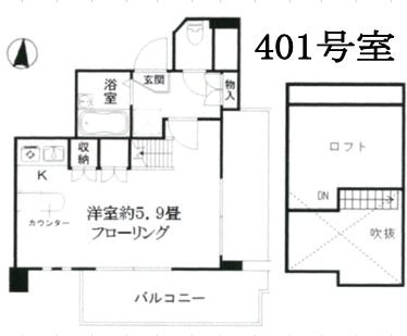 アート・フル上石神井Ⅱ  間取り