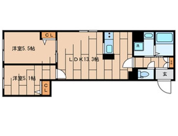 カーサアルバ  間取り