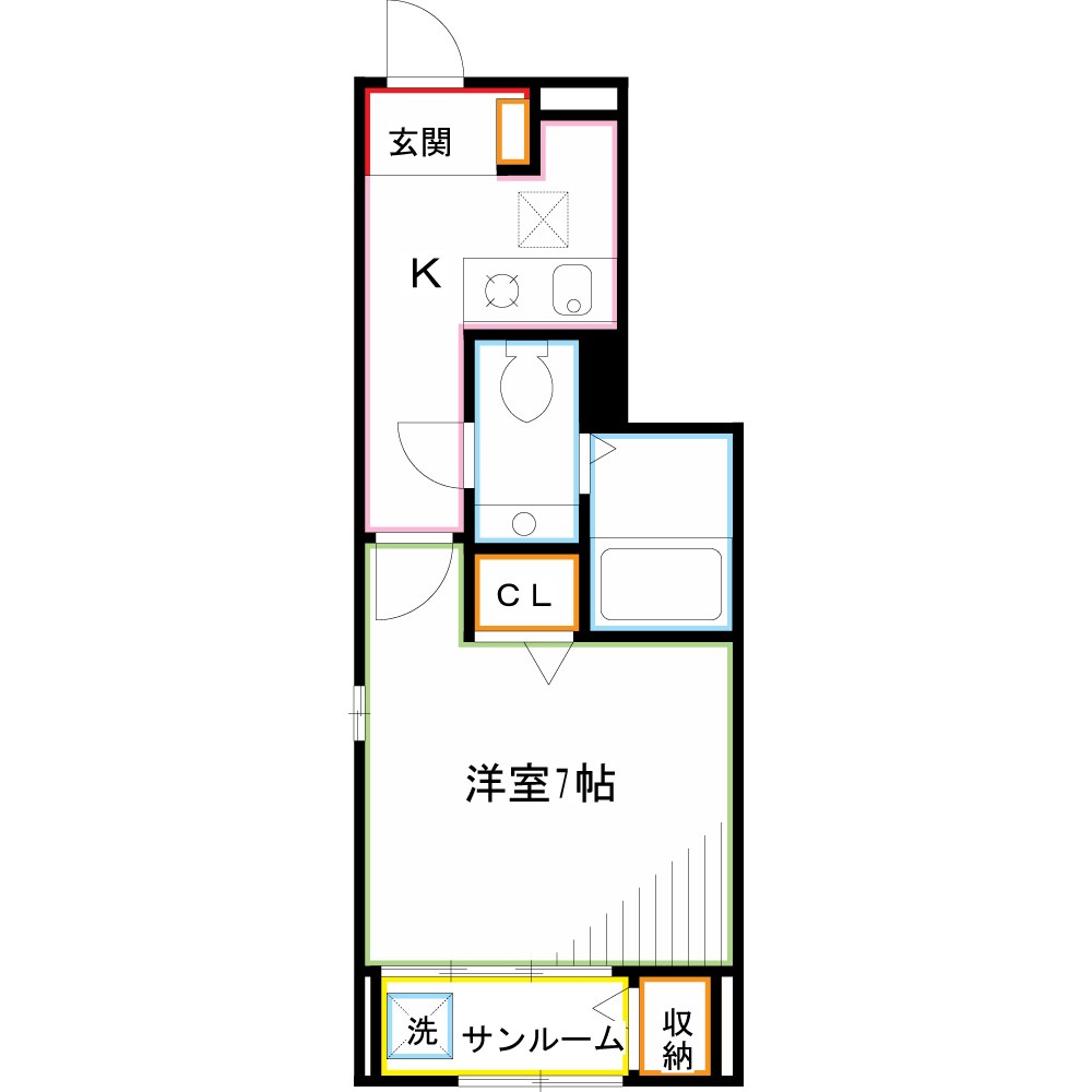カーサ フィオーレ 間取り