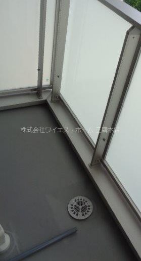 グリュックヴァーグ ベランダ