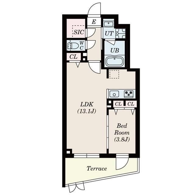 S-RESIDENCE高井戸EAST 間取り