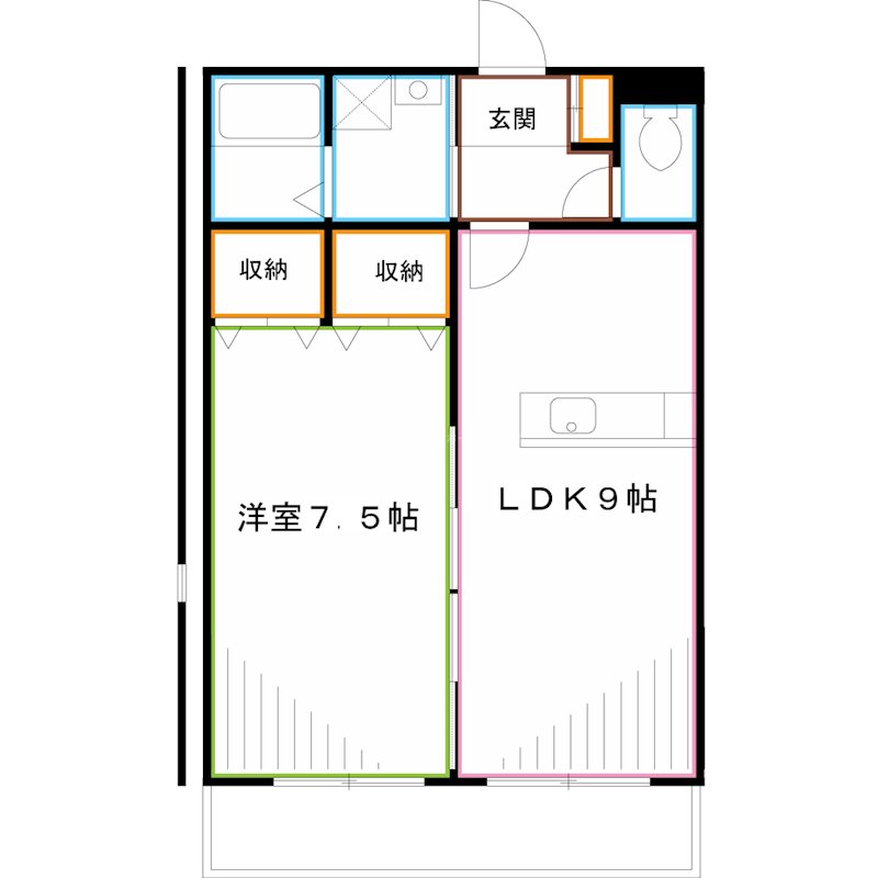 エルミタージュ 間取り