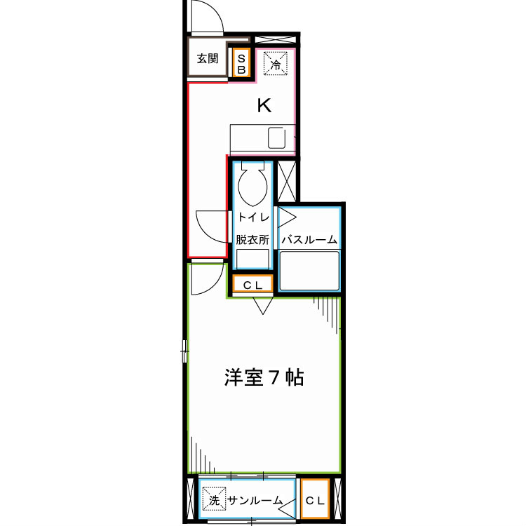カーサ フィオーレ 間取り