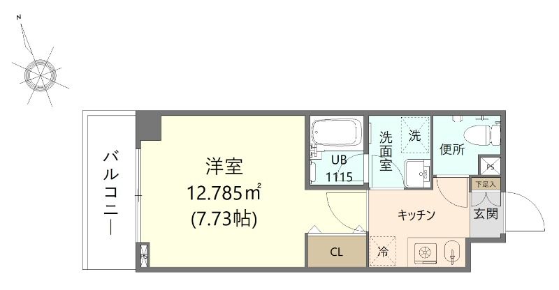Ｄａｉｗａ　Ｔｅｒｒａｃｅ　府中 間取り