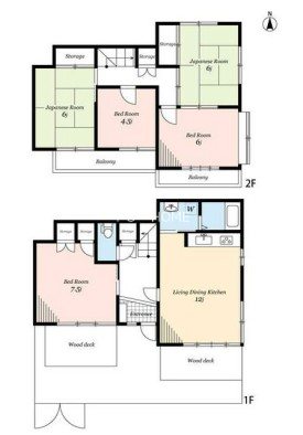 SHINY(シャイニーハナ) 間取り