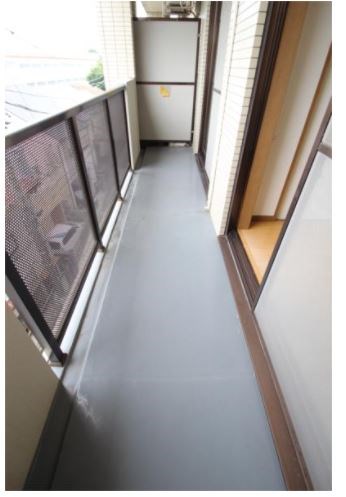 すずらんマンション ベランダ