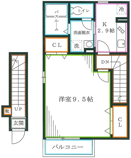 ルミエールⅠ 間取り