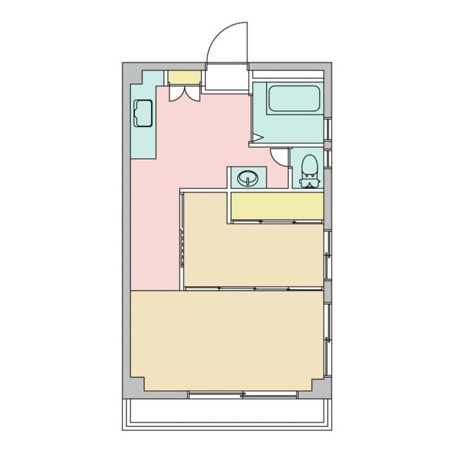 グリーンハイツ国立 間取り